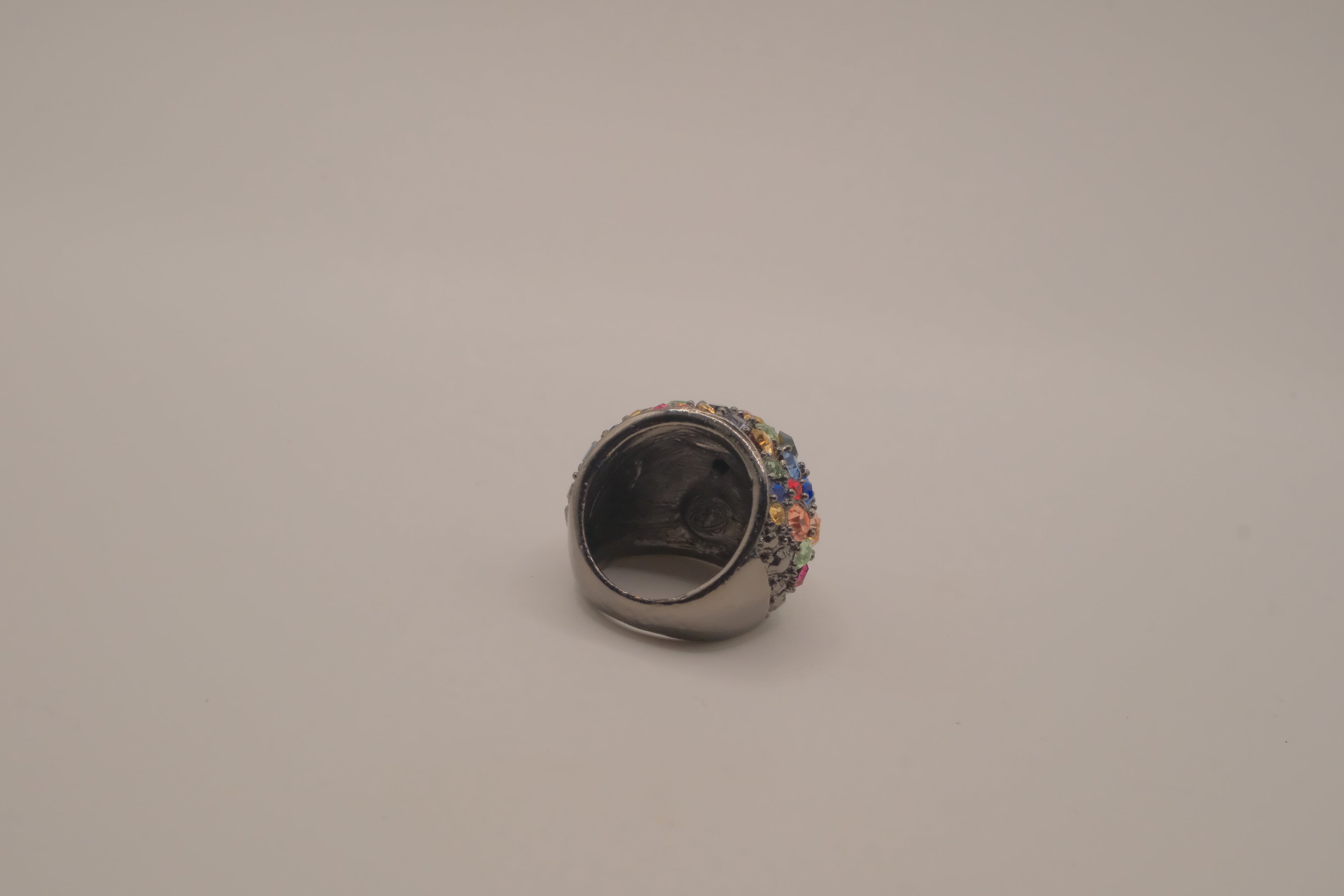 Multi-colored cocktail statement ring&nbsp;