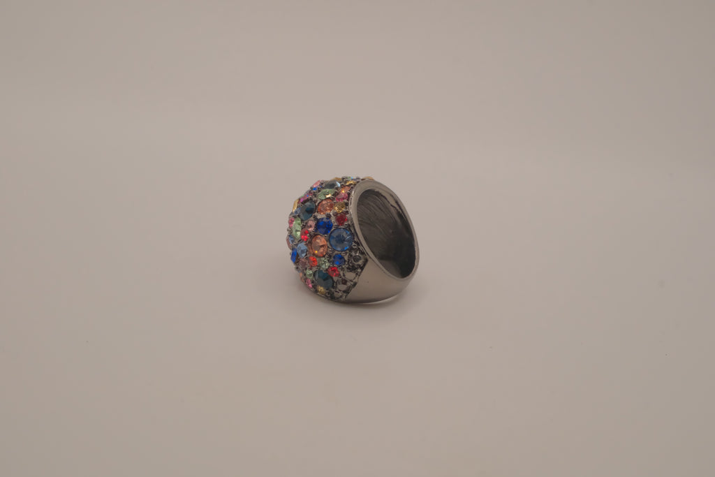 Multi-colored cocktail statement ring&nbsp;