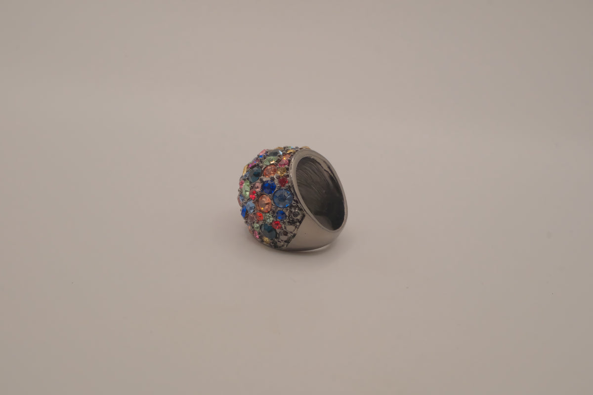 Multi-colored cocktail statement ring&nbsp;