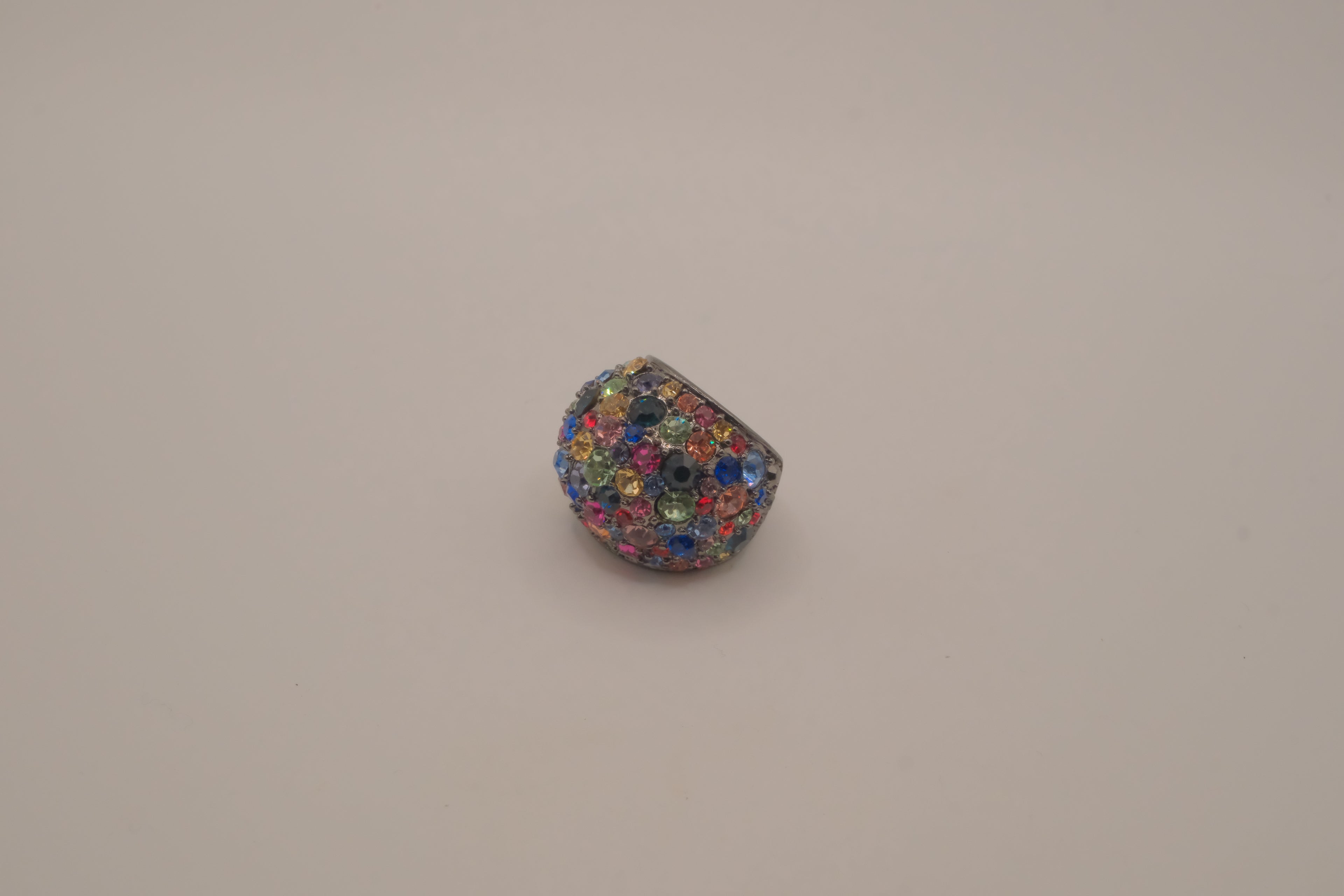 Multi-colored cocktail statement ring&nbsp;