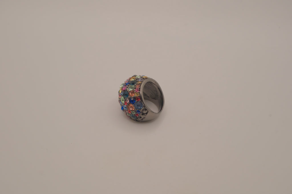 Multi-colored cocktail statement ring&nbsp;