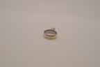 Two-tone solitaire ring&nbsp;