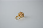 Vintage Gold Starburst Ring