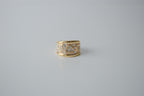 Vintage Gold Hearts Ring