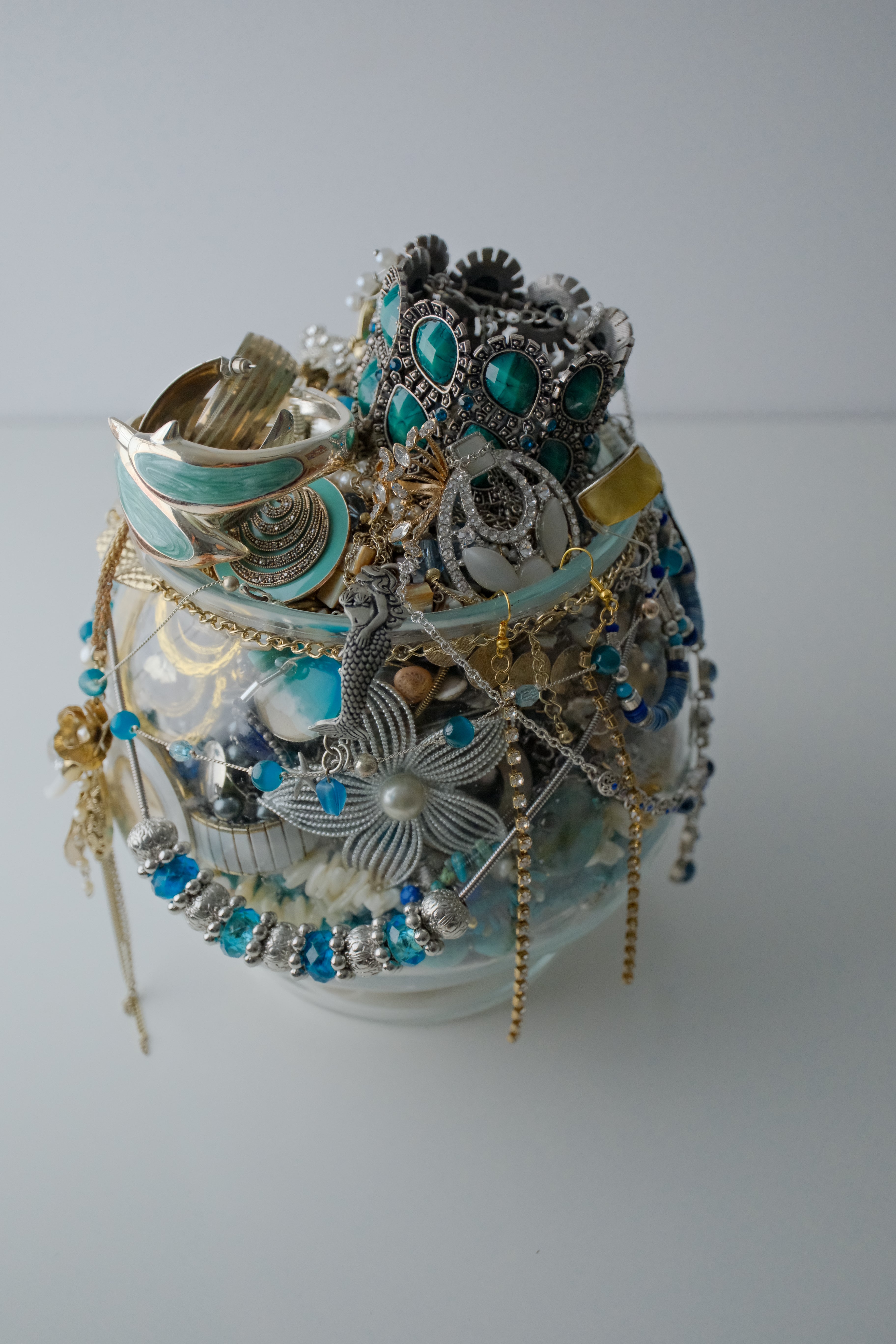 Enchanted Mermaid Mystery Jewellery Jar