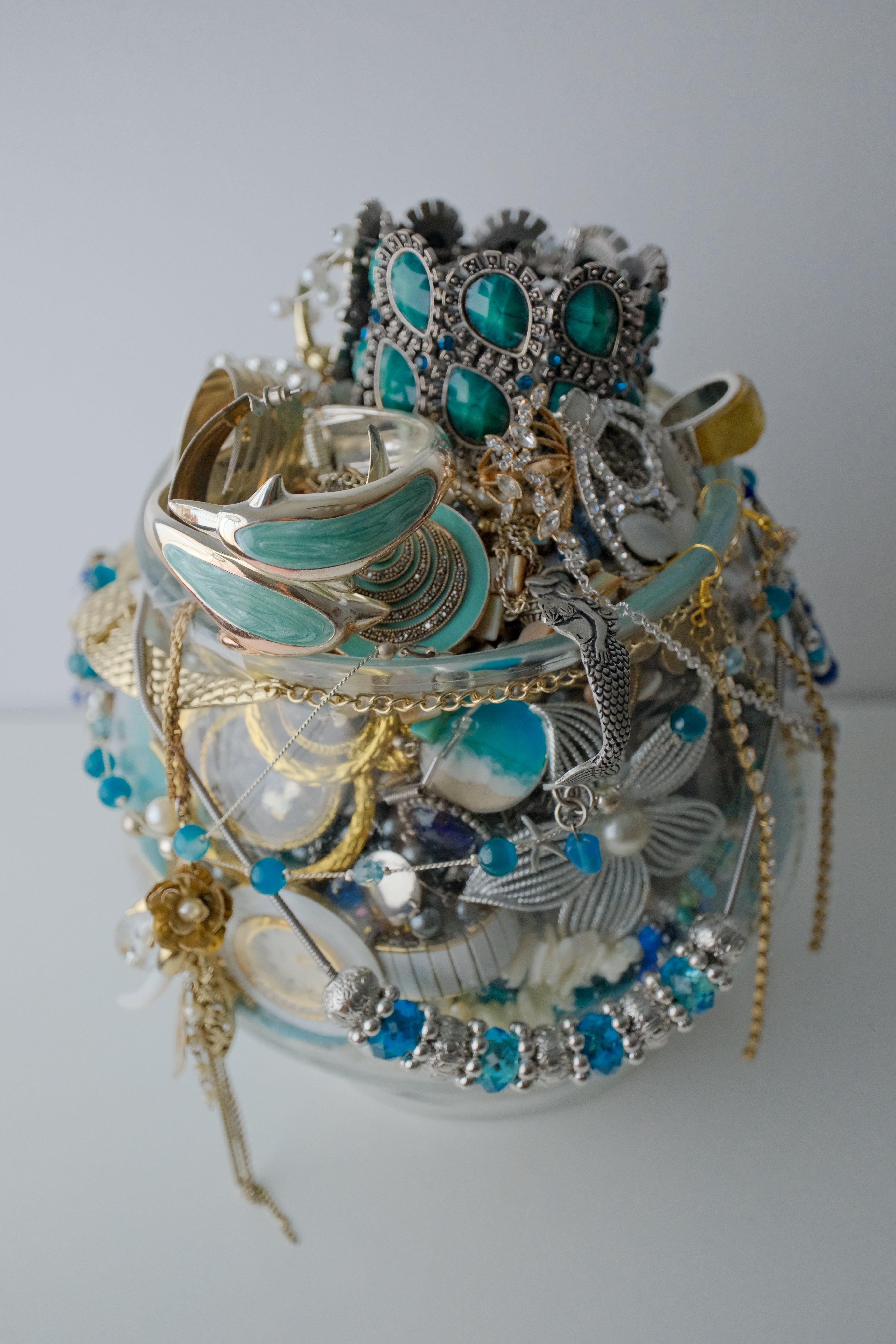 Enchanted Mermaid Mystery Jewellery Jar