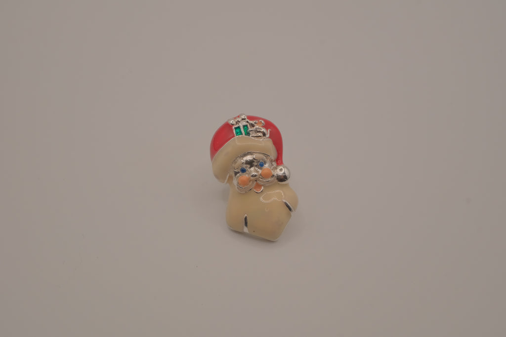 Vintage Avon Santa Claus enamel Pin