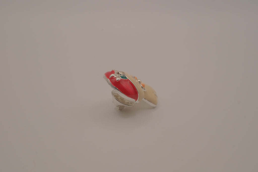Vintage Avon Santa Claus enamel Pin