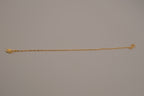 Vintage Avon Oval bar and bead link dainty chain bracelet