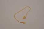 Vintage Avon Oval bar and bead link dainty chain bracelet