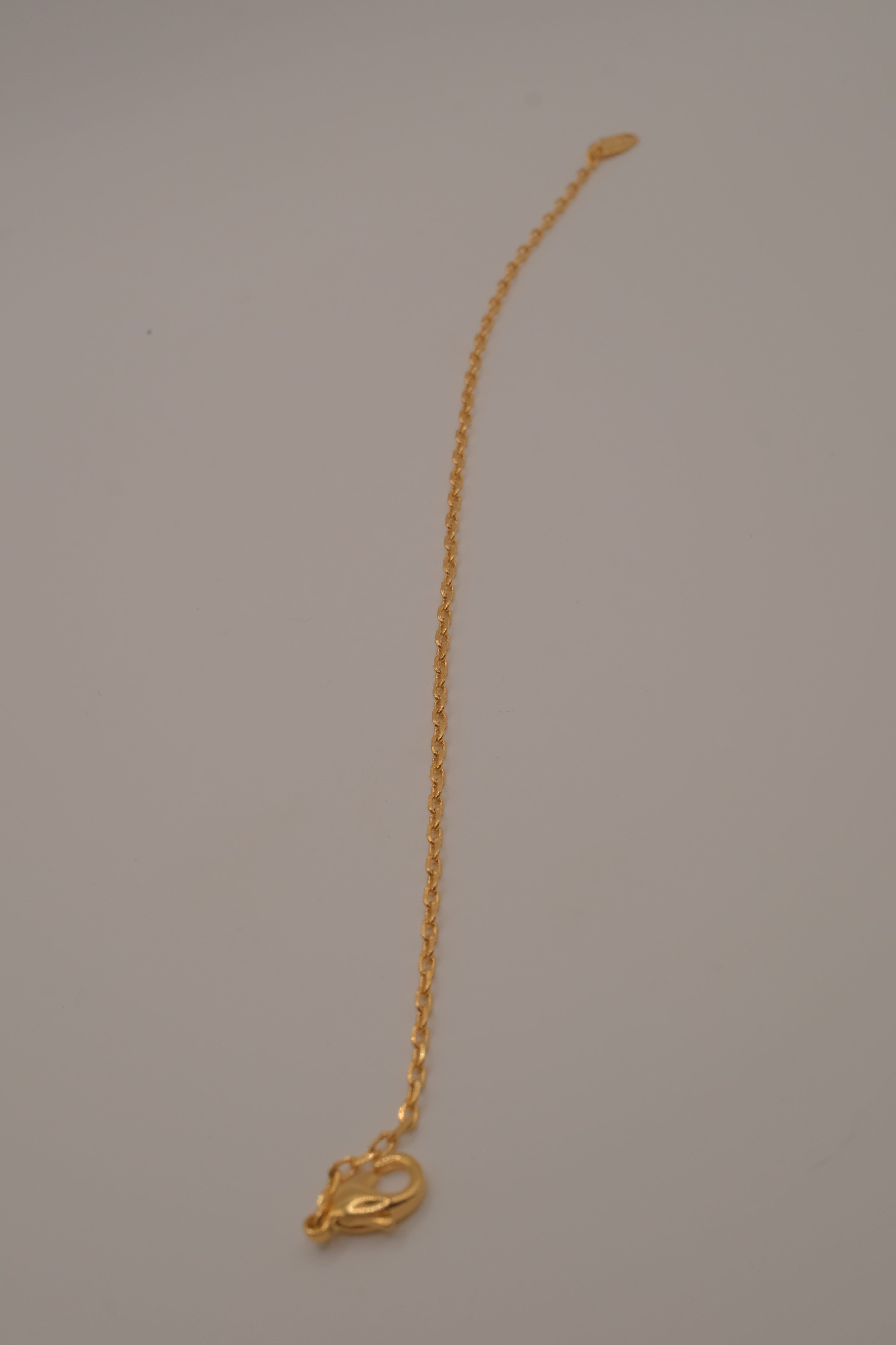 Vintage Avon minimalist gold cable chain bracelet