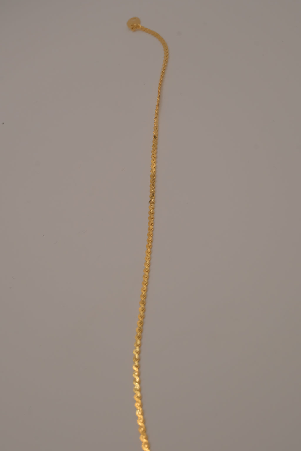 Vintage Avon minimalist twisted chain bracelet