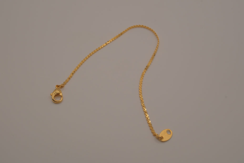 Vintage Avon minimalist twisted chain bracelet