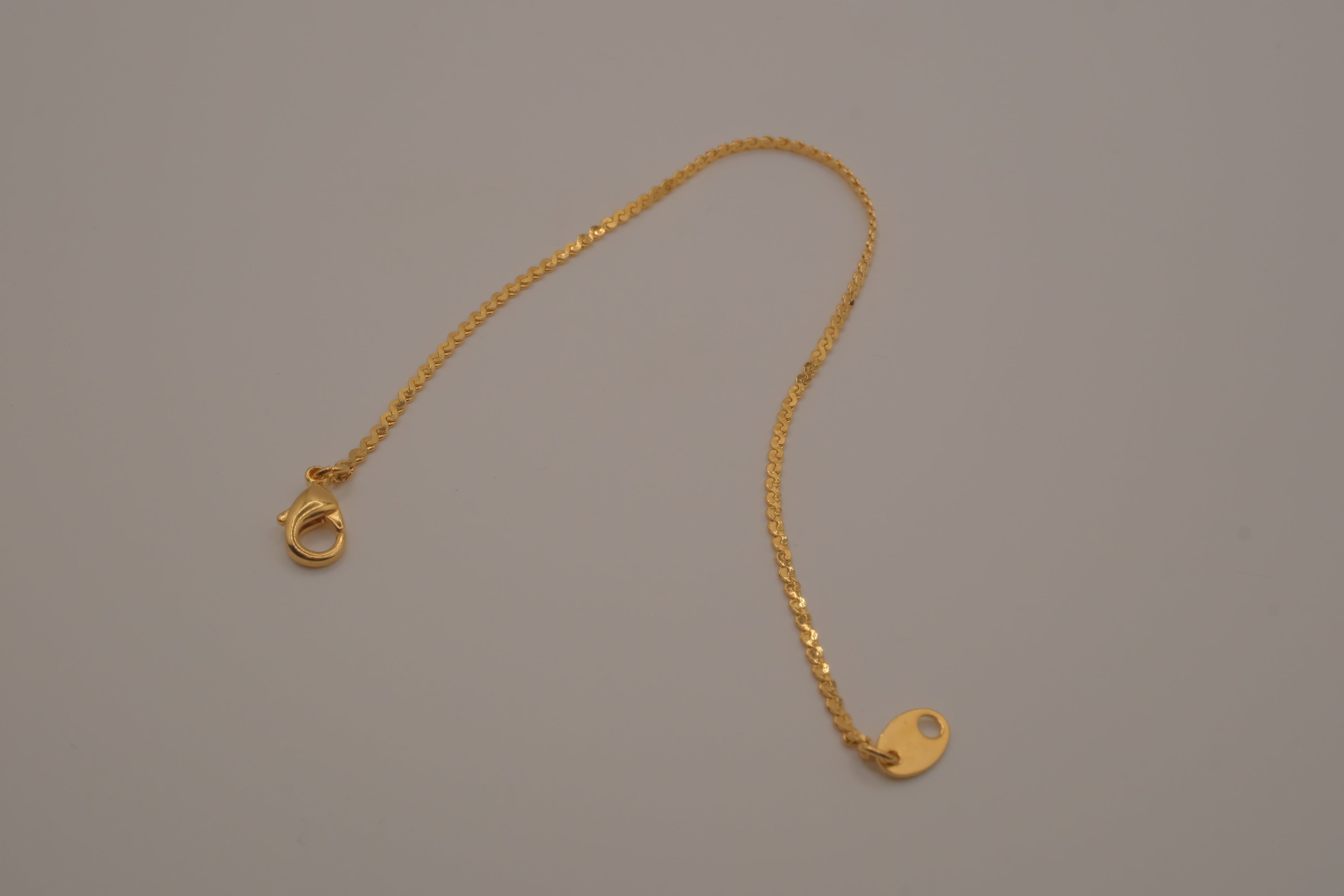Vintage Avon minimalist twisted chain bracelet