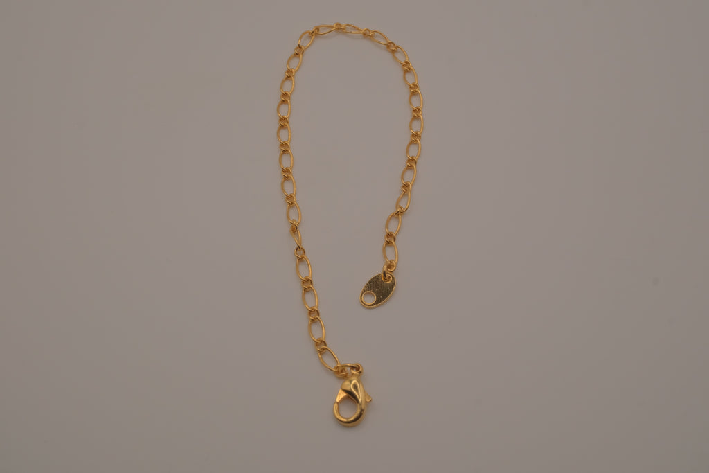 Vintage Avon minimalist classic gold link chain bracelet