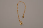 Vintage Avon minimalist classic gold link chain bracelet