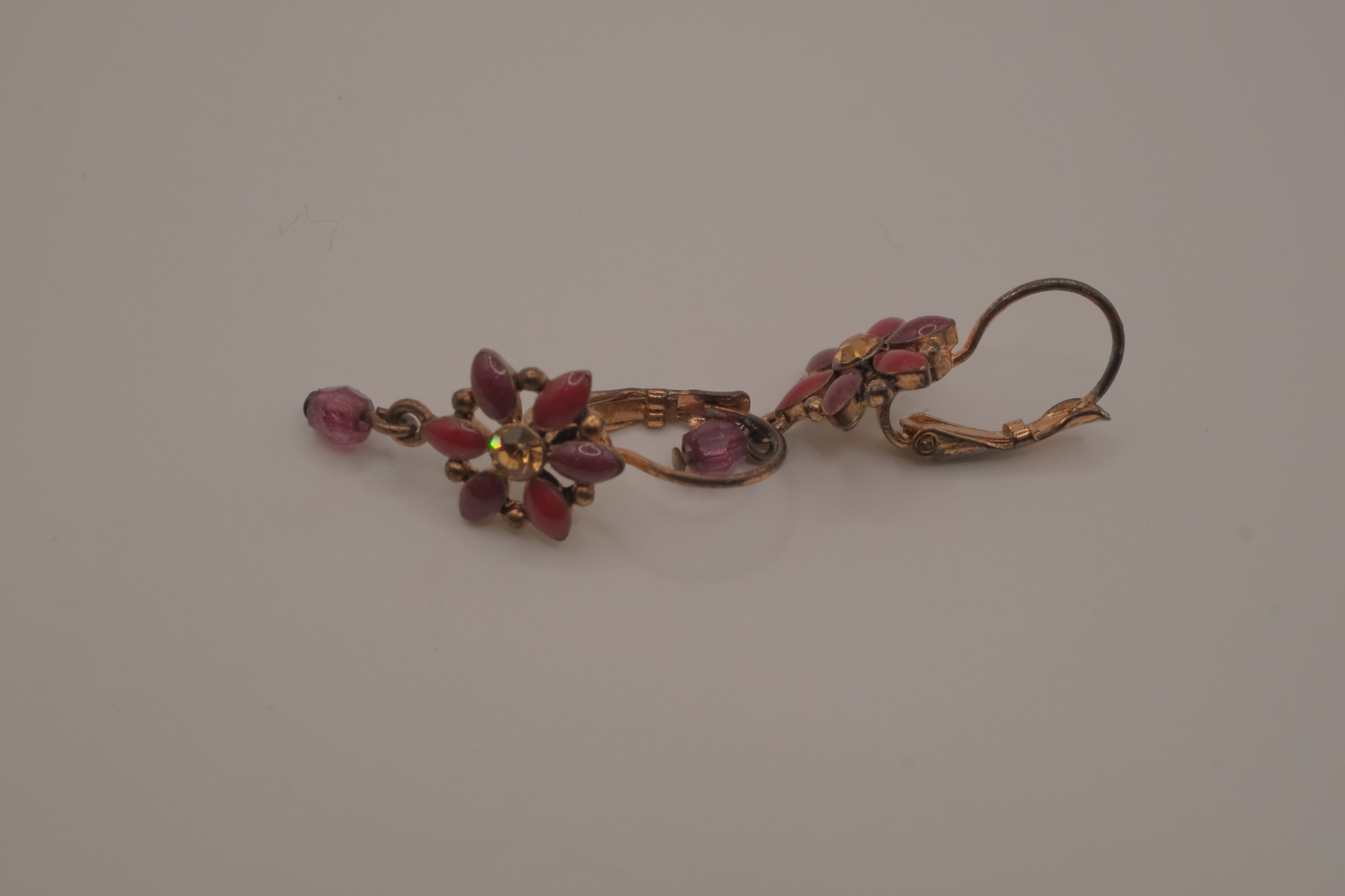 Vintage Avon floral dangle earrings