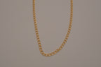 Vintage Avon classic gold link chain necklace