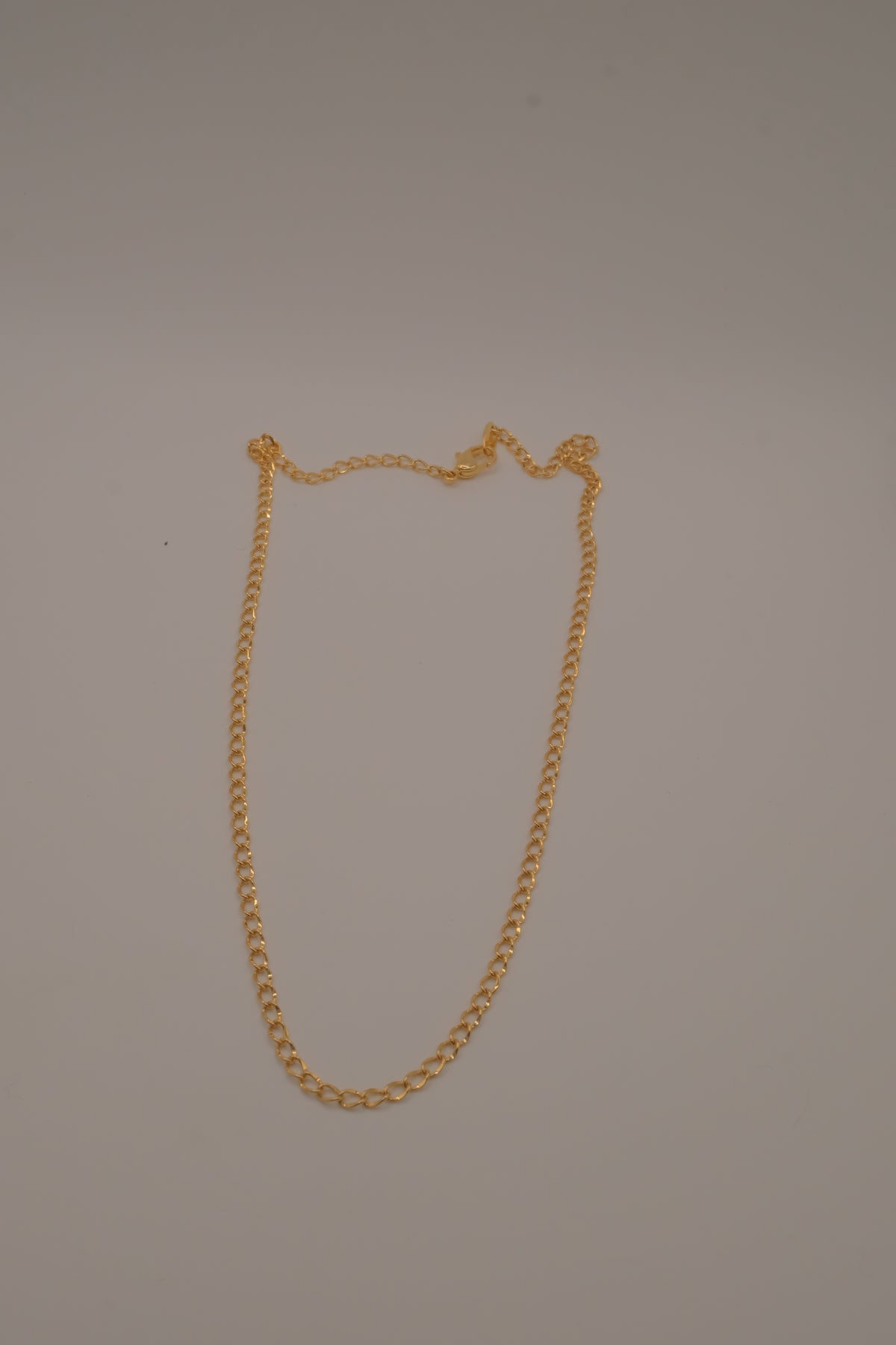 Vintage Avon classic gold link chain necklace