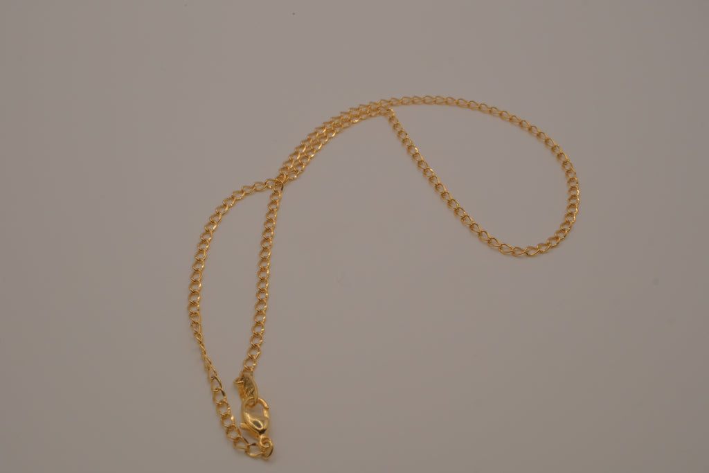Vintage Avon classic gold link chain necklace