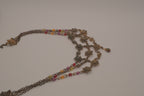 Vintage Avon multi-strand floral bib necklace