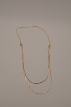 Vintage Avon double layered adjustable sliding beads necklace
