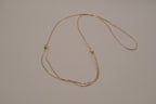 Vintage Avon double layered adjustable sliding beads necklace