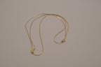 Vintage Avon double layered adjustable sliding beads necklace