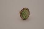 Vintage Vanda perfume locket ring