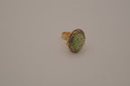 Vintage Vanda perfume locket ring