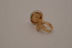 Vintage Vanda perfume locket ring
