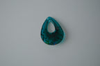Millefiori Teardrop Sea Murano Glass Pendant