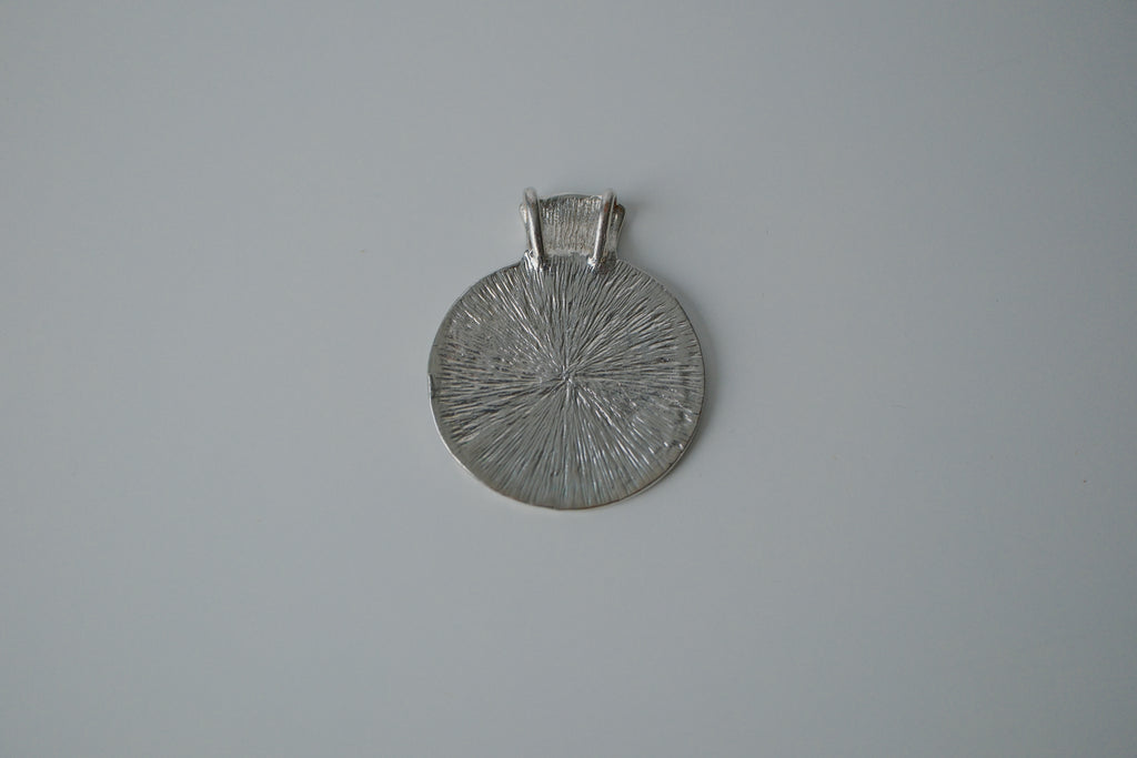 Vintage Mandala Enamel Pendant