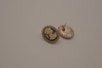 Vintage Victorian-style cameo earrings&nbsp;