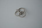 Vintage Silver Triple Knot Pendant