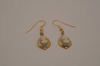 Vintage Blue cameo dangle earrings&nbsp;