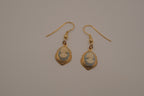 Vintage Blue cameo dangle earrings&nbsp;