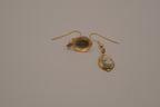 Vintage Blue cameo dangle earrings&nbsp;