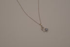 Dolphin sparking stone pendant Necklace