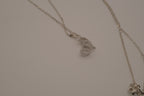 Dolphin sparking stone pendant Necklace