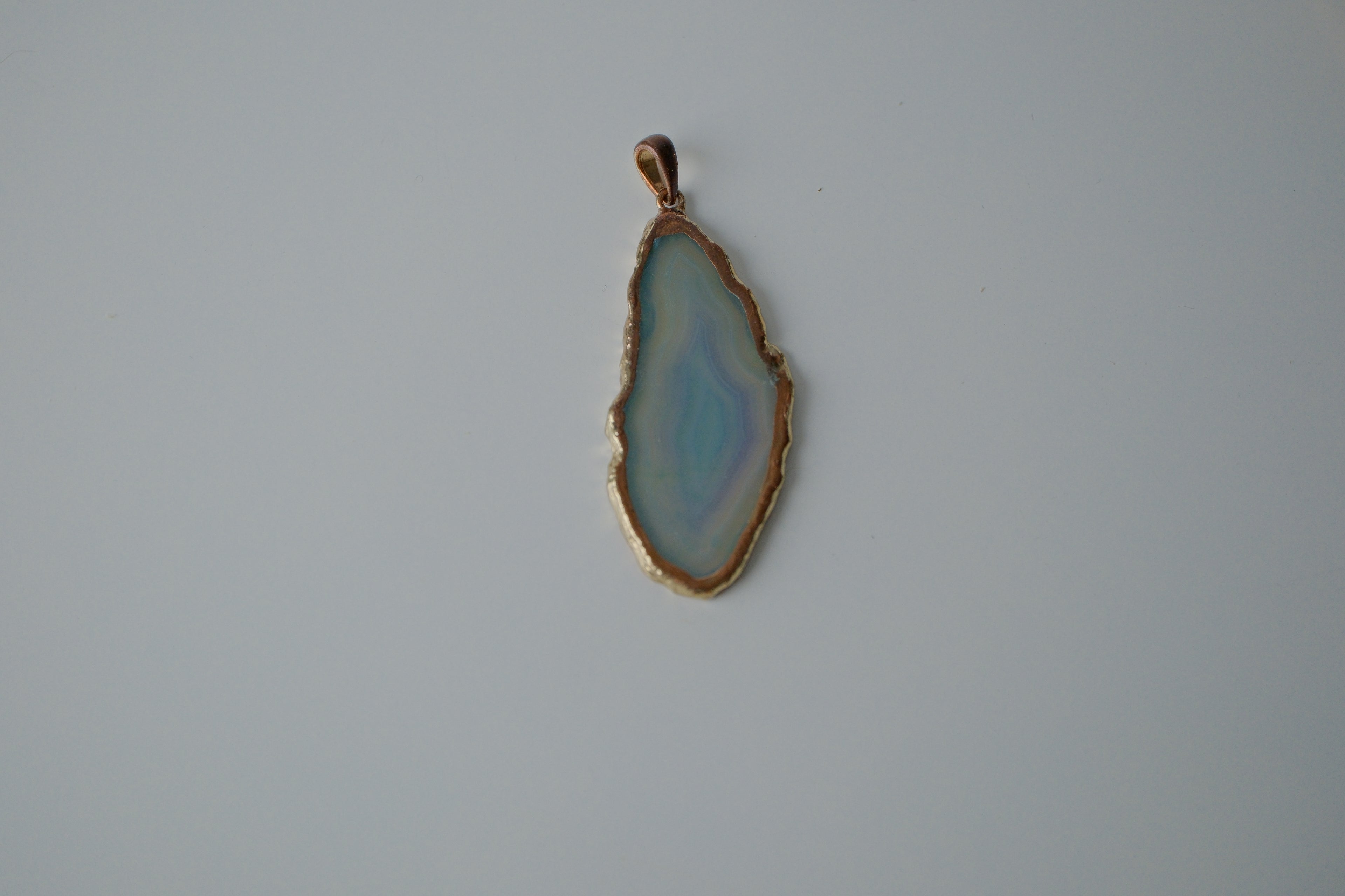 Agate Slice Pendant
