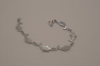 Vintage Green Abalone shell inlay dolphin link bracelet&nbsp;