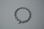Titanium Leaf Link Magnetic Bracelet