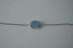 Reworked Blue Druzy Bracelet