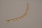 Gold tone Dolphin charm bracelet