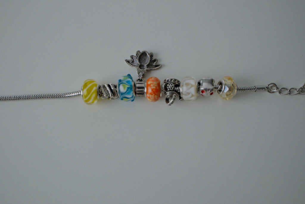 Pandora Style Bee Charm Bracelet