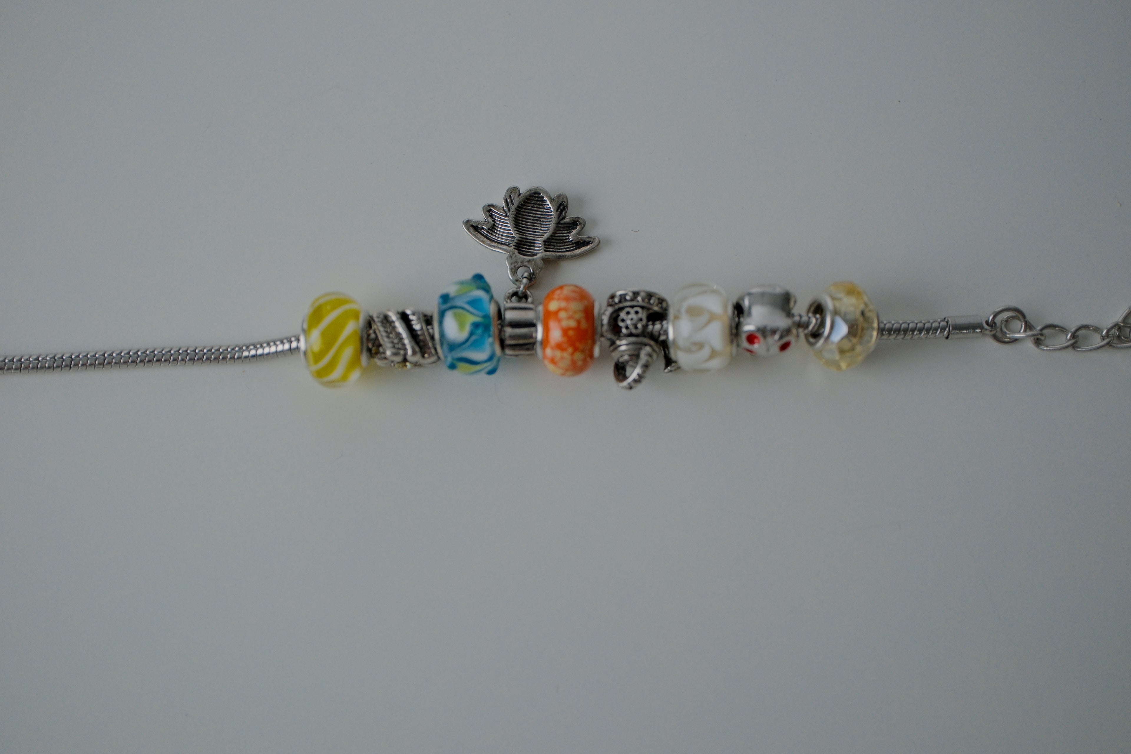 Pandora Style Bee Charm Bracelet