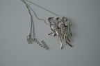 Vintage Articulated Birds on Branch Necklace
