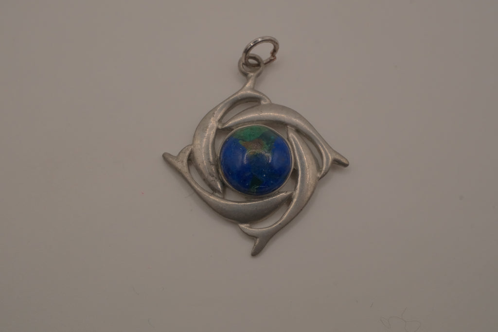 Vintage Kenneth Kantro "Earthsong" pewter pendant&nbsp;