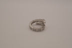 Silver tone Viper wrap Ring